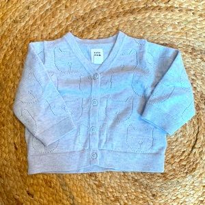 Baby Gap Cat Cardigan 3-6 Months